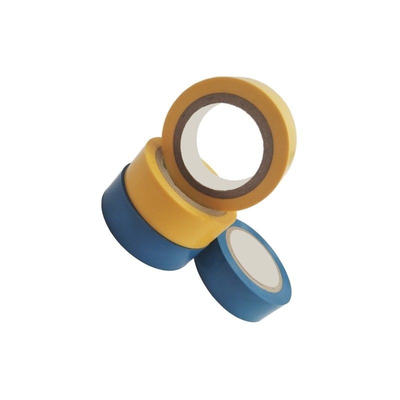 0.13mm سمك الألوان عزل شريط PVC 20M 25M الطول للسيارات السلكية