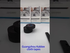 تخفيض الضوضاء شريط القماش للسيارات T03 الأسود 19mm العرض 25M الطول